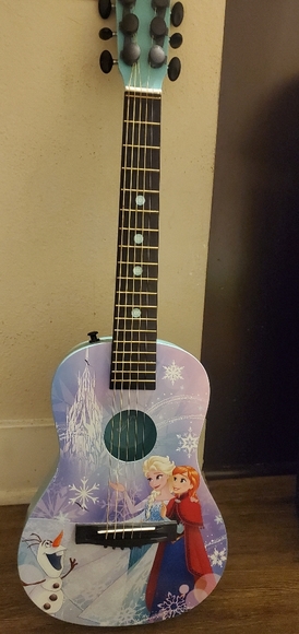 Frozen Acoustic Guitar